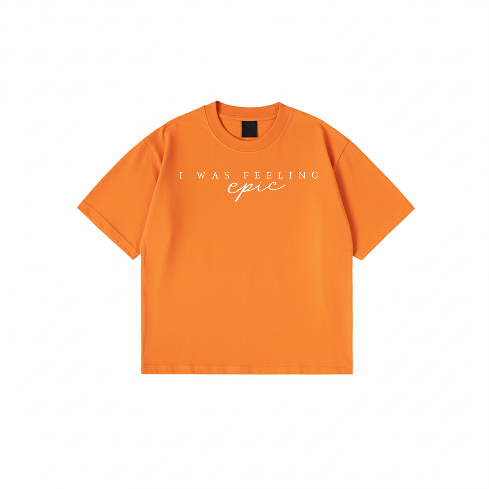 Mydril “I Was Feeling Epic” graphic quote t-shirt in multiple colors